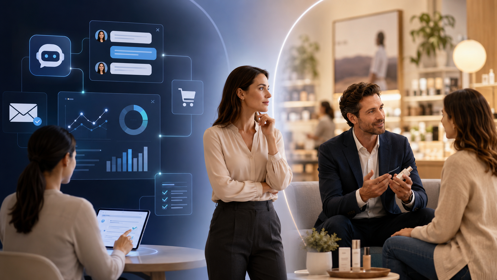 AI in B2C: where to automate and where not to touch